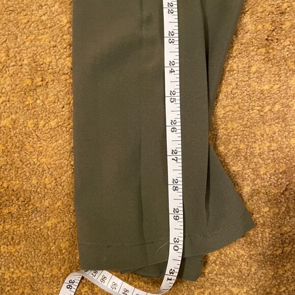 Modcloth Green Wide Leg Pants Size S - Picture 5 of 5